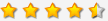 4.5 stars rating