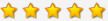 5 stars rating