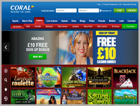 Logo coral casino
